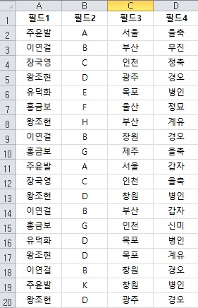 [VBA 제 58강] ExtractOneItem(RemoveDuplicates-2)