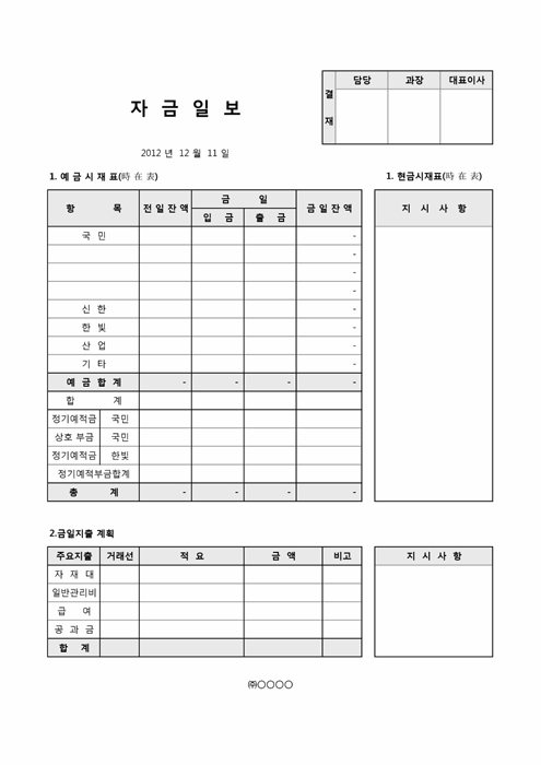 자금일보 자금일보
