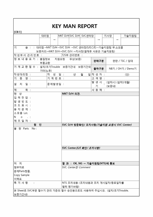AS서비스 기록표 AS서비스 기록표
