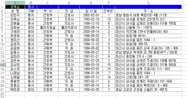 [기초강좌 제 37강] VLOOKUP 함수