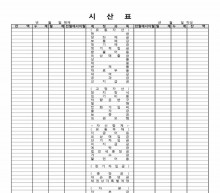 시산표 (2) 썸네일 이미지 시산표 (2) 썸네일 이미지