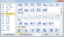 기본 차트 변경하기