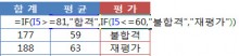 중첩 IF 함수로 여러 조건에 맞는 값 구하기 썸네일 이미지