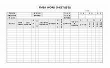 FMEA워크시트(공정) 썸네일 이미지