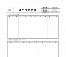 업무 개선 현황
