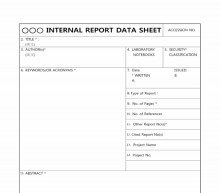 INTERNAL REPORT DATA 썸네일 이미지