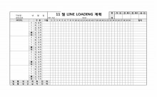 LINE LOADING 생산 계획 썸네일 이미지