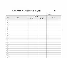 생산과 재물조사 썸네일 이미지 생산과 재물조사 썸네일 이미지