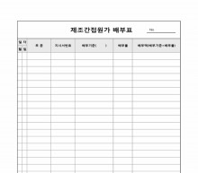 제조간접원가배부표 썸네일 이미지 제조간접원가배부표 썸네일 이미지