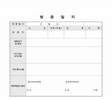 방문일지(골재재취업현장)