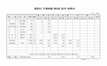 양잔디 기계파종 M2당 단가 내역서 썸네일 이미지