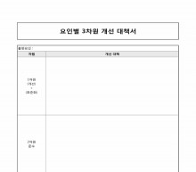 요인별 3차원 개선대책서 썸네일 이미지